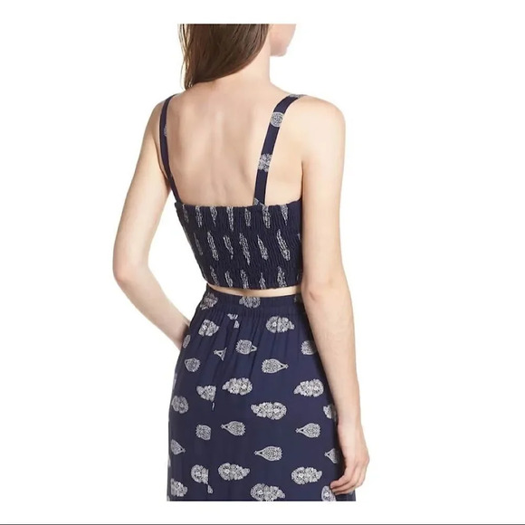 Band of Gypsies Bandana Print Crop Top - Picture 3 of 13